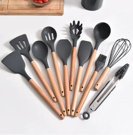 Silicone Spoon Kit for Kitchen